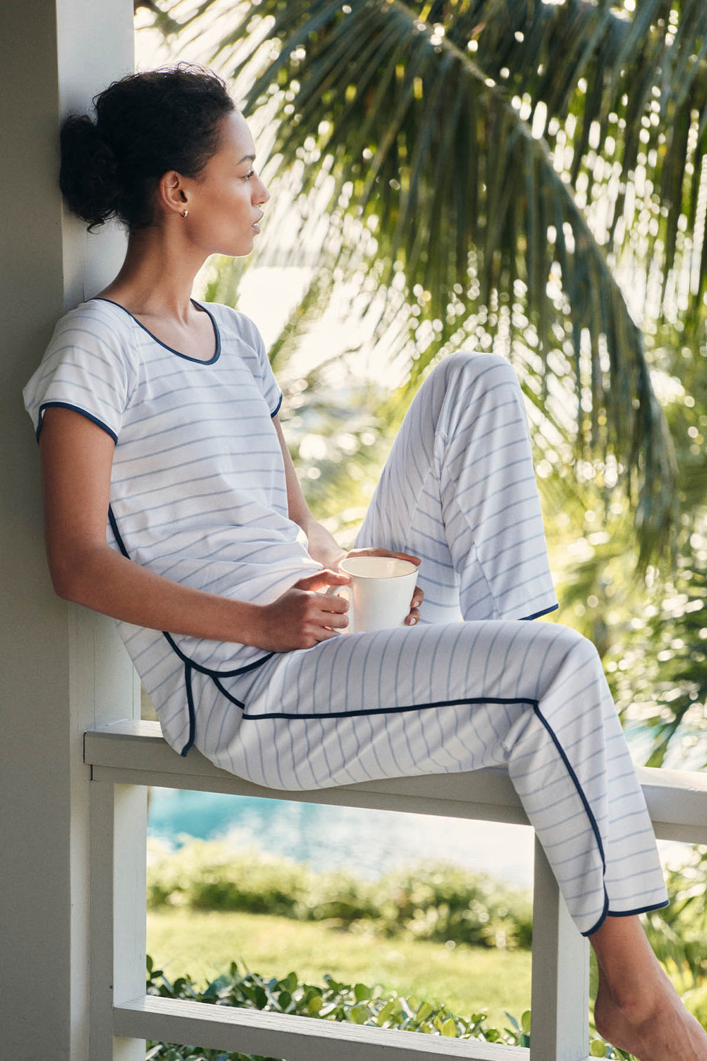 Pima Short-Long Set in Marine - Main Image 4