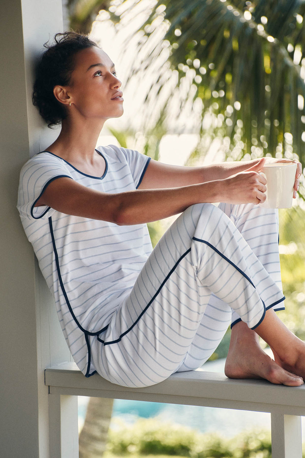 Pima Short-Long Set in Marine - Main Image 1