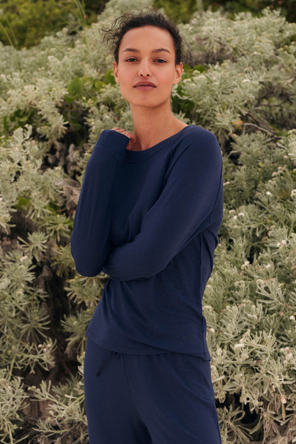 Relax Pants Set in English Navy - Main Image 2