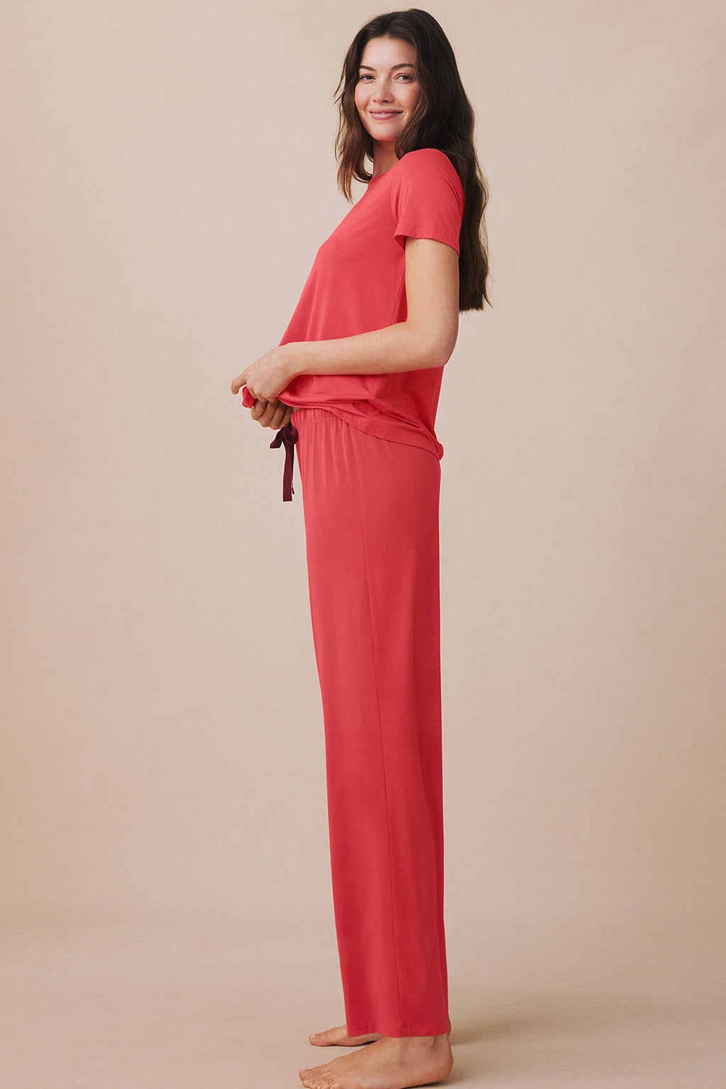 DreamModal® Ribbon Short-Long Set in Cayenne - Main Image 3
