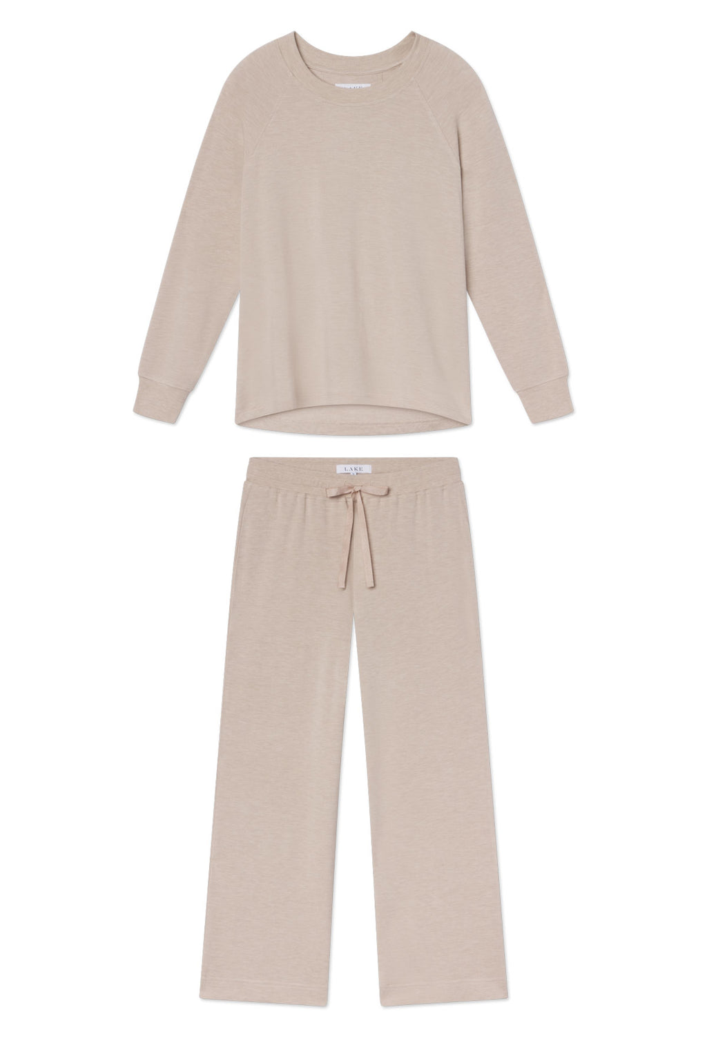 Relax Pants Set in Oat Heather - Featured Image 3