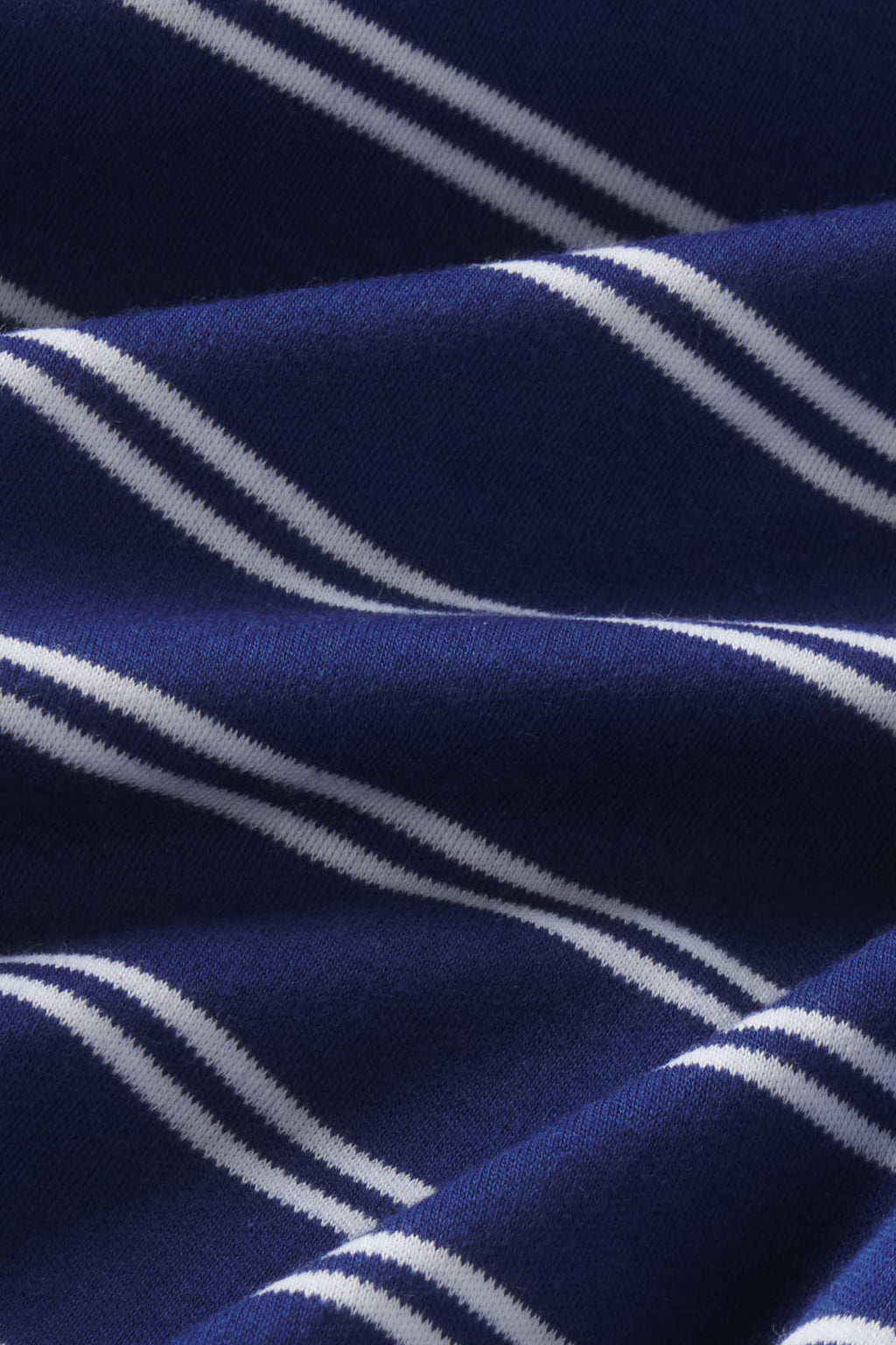 Pima Nightgown in Blue Depths Tidal Stripe - Main Image 5
