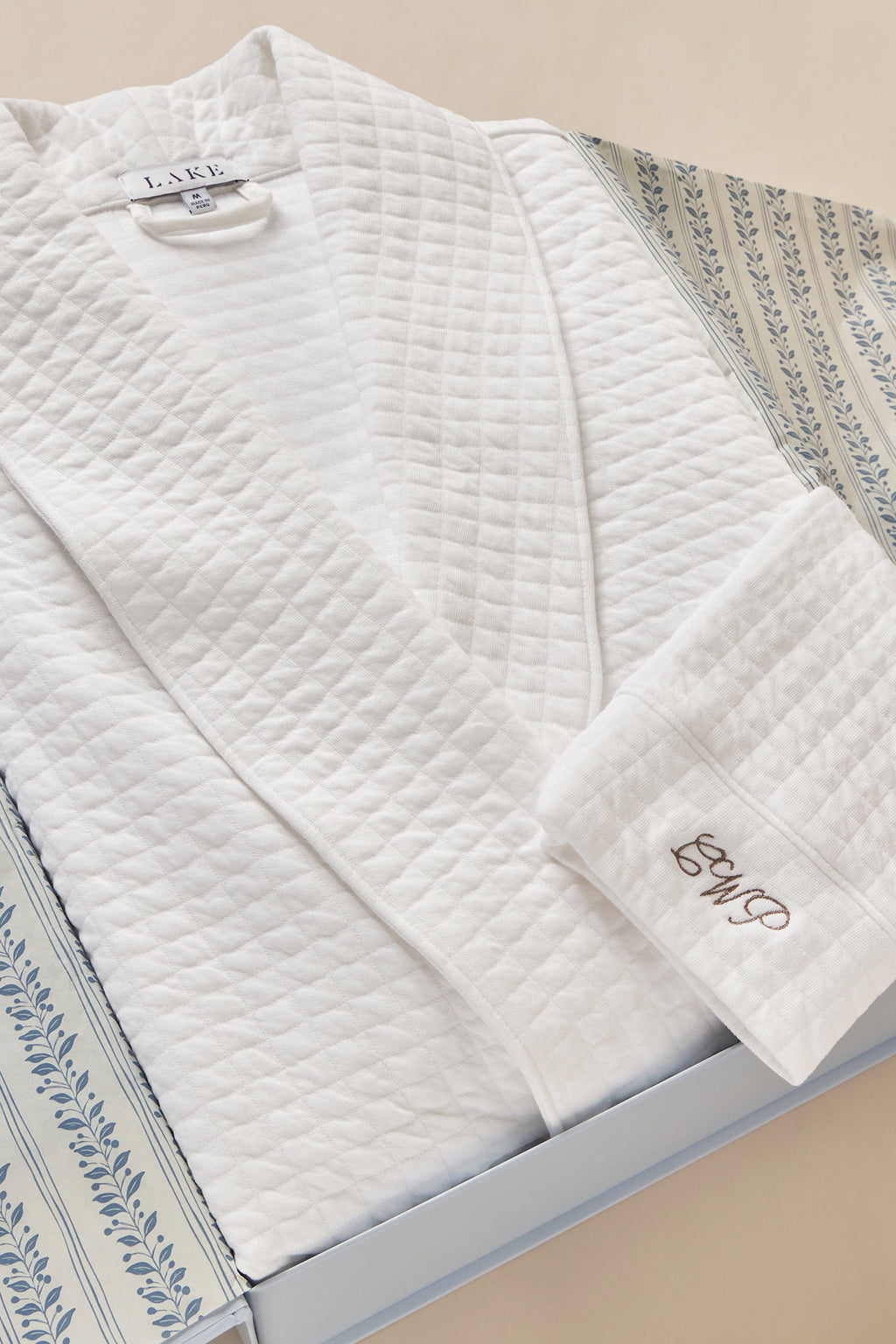 Spa Robe in White - Main Image 3