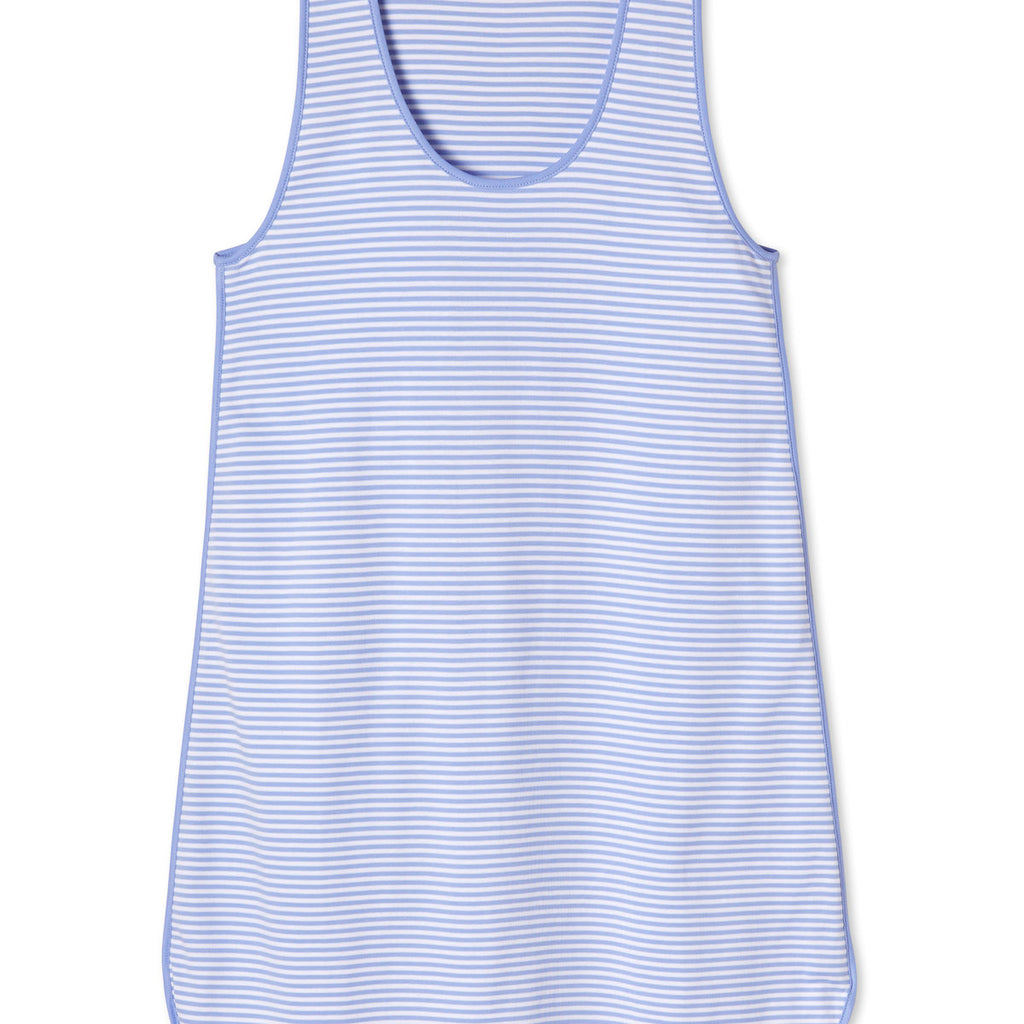 pima cotton tank dress Women's Organic Pima Cotton Tank Dress White / M