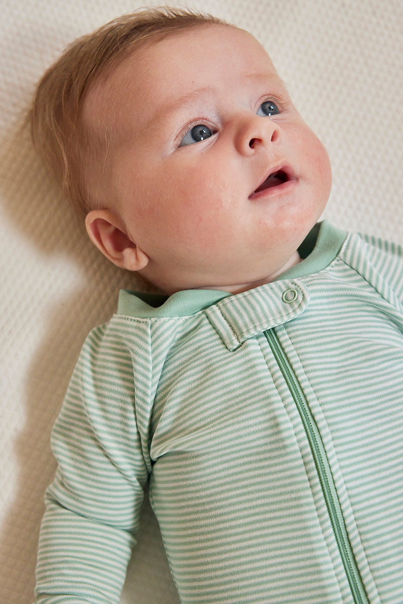 Baby Sleeper in Parisian Green - Main Image 2