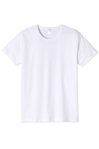 LAKE | Pima Cotton Pajamas | Women's Pima Sleep Tee | White