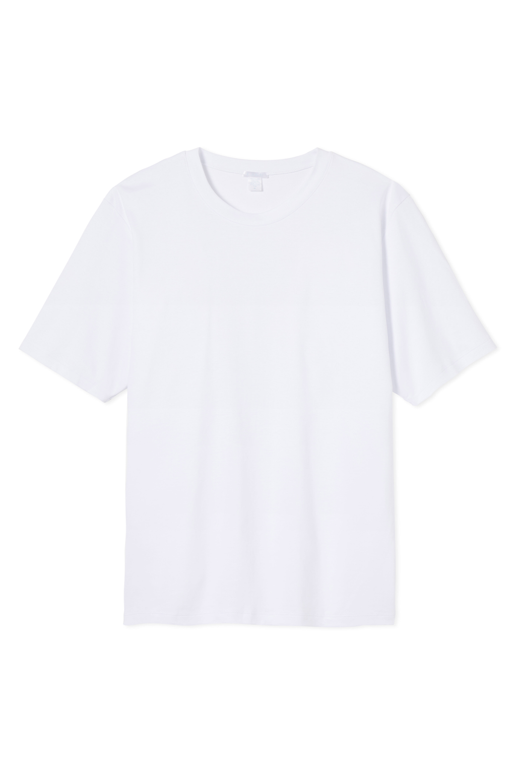 LAKE | Men | Pima Cotton Pajamas | White Short Sleeve Pima Tee
