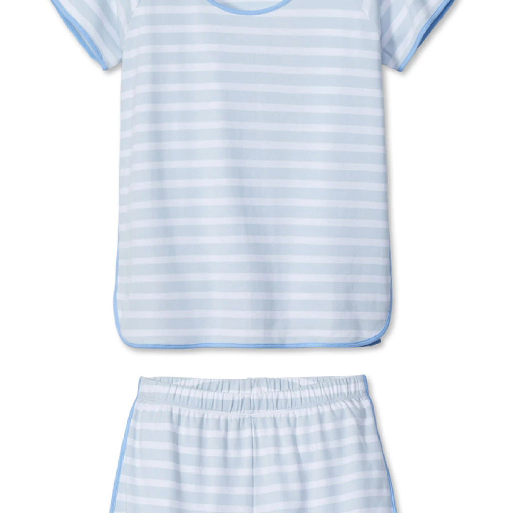 Pima Shorts Set in Seaside — XXS